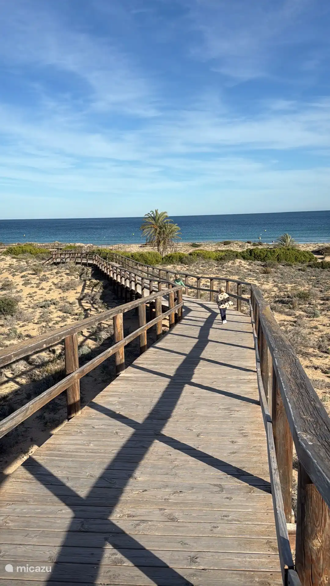 The beautiful natural beach, Playa Carabassi