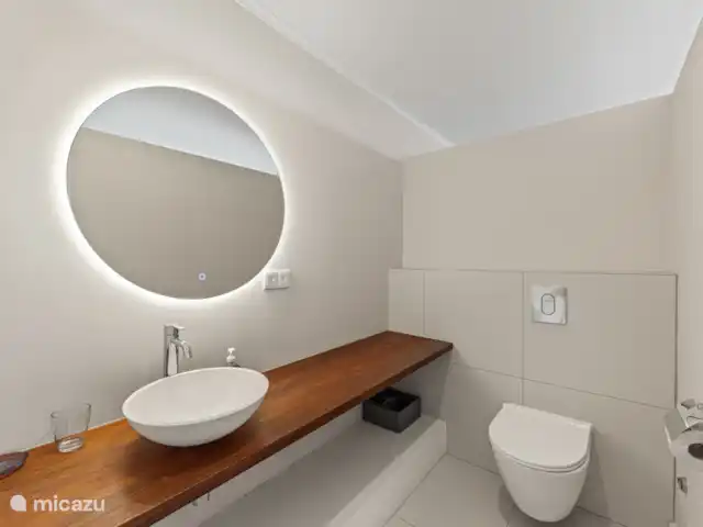 Villa Bella Vista - Brakkeput Abou | Curaçao, Banda Ariba (est), Brakkeput Abou - villa Salle de bain attenante chambre 3.