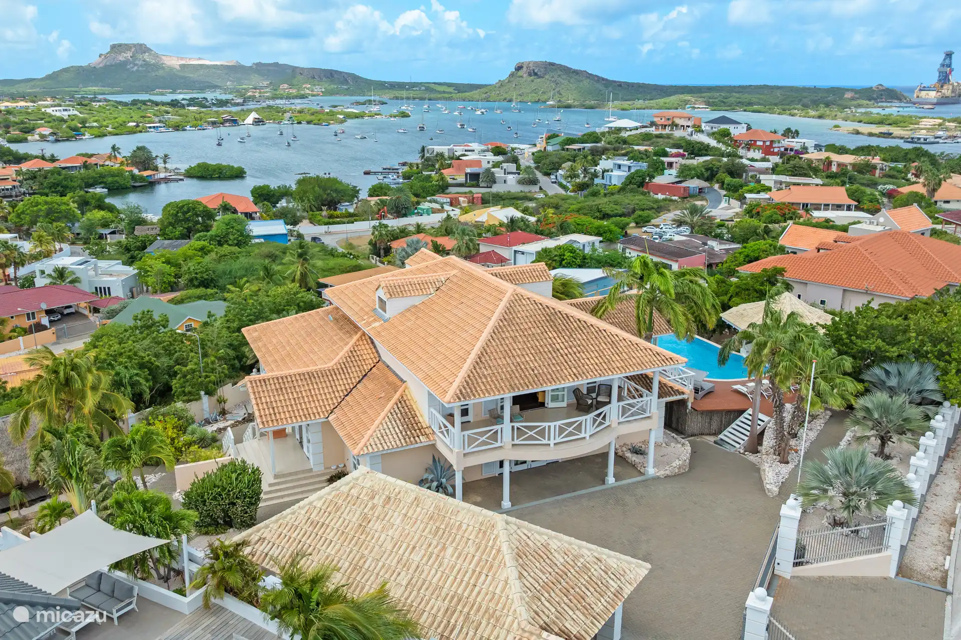 Mit schöner Aussicht