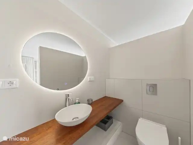 Villa Bella Vista - Brakkeput Abou | Curaçao, Banda Ariba (est), Brakkeput Abou - villa Salle de bain attenante chambre 1.