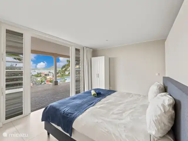 Villa Bella Vista - Brakkeput Abou | Curaçao, Banda Ariba (est), Brakkeput Abou - villa Chambre 3 à l’étage inférieur du jardin.