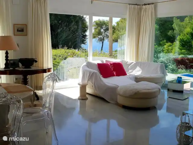 Location de Vacances Espagne, Costa Blanca, Jávea, villa - villa Amadeus la vue depuis le salon