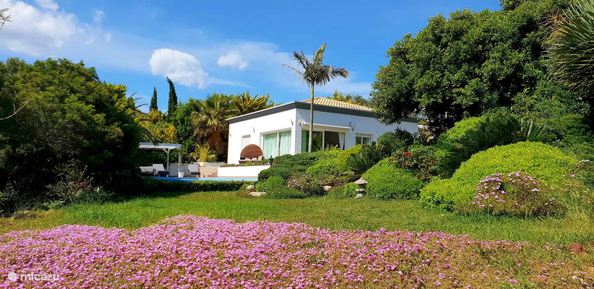 Blick aus dem unteren Garten