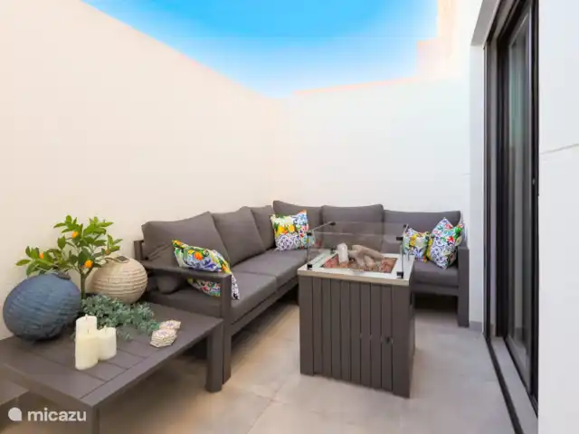 Location de Vacances Espagne, Murcia, Torre-Pacheco, appartement - Casa Wilatie - Santa Rosalía Terrasse arrière