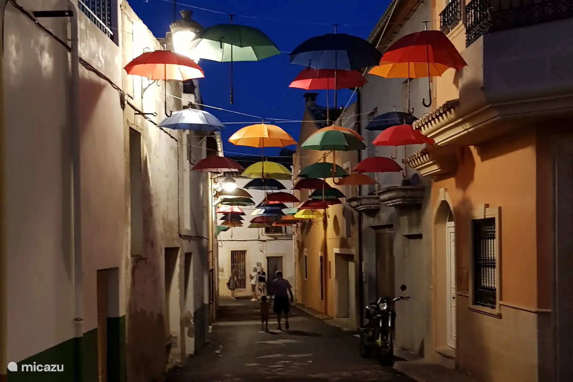 Decoración para la fiesta del pueblo