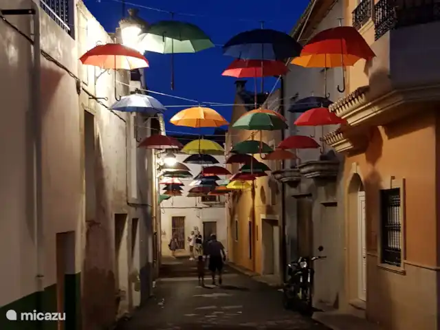 Villa Foia Vella : chambre Oliva  | Espagne, Costa Blanca, Benigembla - chambres d'hôtes Décoration pour fête de village