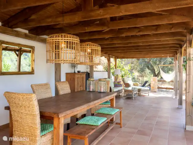 Villa Foia Vella : chambre Oliva  | Espagne, Costa Blanca, Benigembla - chambres d'hôtes Terrasse couverte