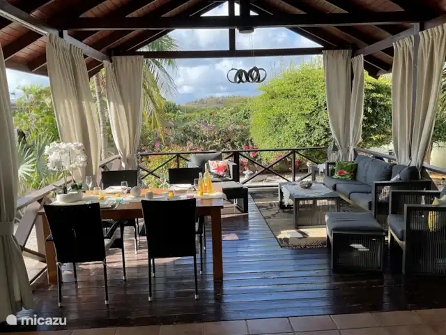 Villa Soleil  | Curaçao, Banda Ariba (est), Montaña Abou - villa Terrasse , avec vue sur la campagne