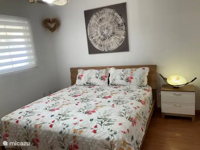 Villa Soleil  | Curaçao, Banda Ariba (est), Montaña Abou - villa La 1ère chambre est meublée d’un lit king size