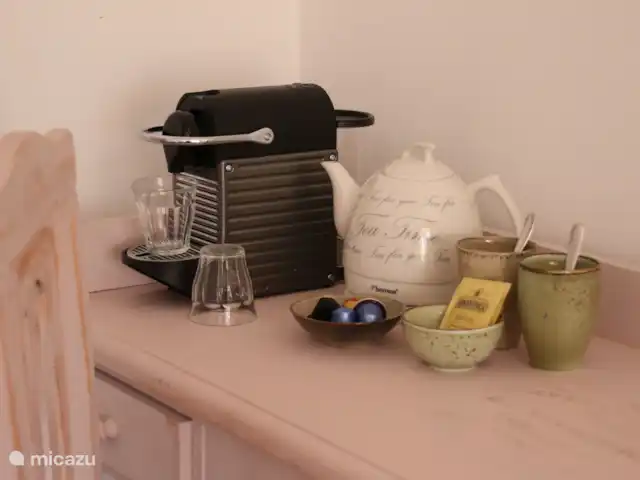 Villa Foia Vella : chambre Almendra | Espagne, Costa Blanca, Benigembla - chambres d'hôtes Café et thé dans la chambre