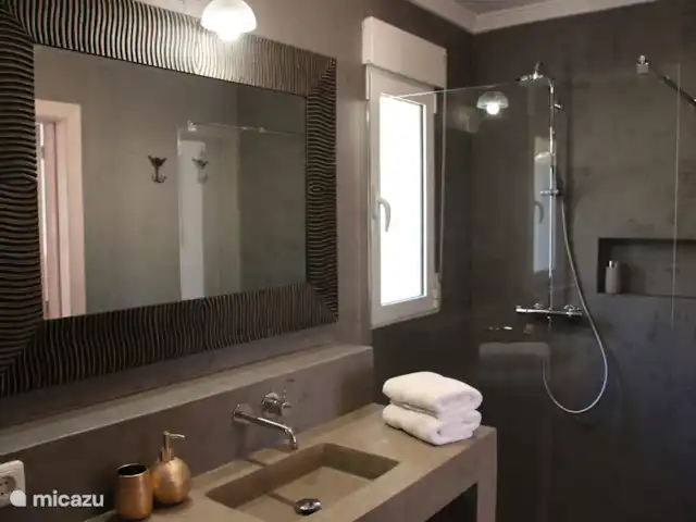 Villa Foia Vella : chambre Almendra | Espagne, Costa Blanca, Benigembla - chambres d'hôtes Salle de bain Almendra