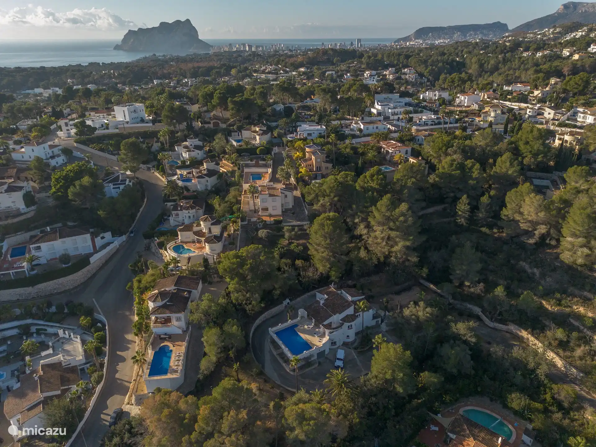 In der Nähe der Strände gelegen 