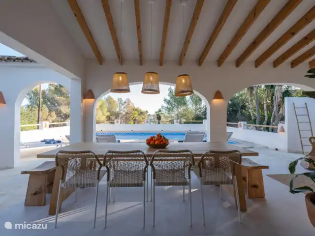 Villa del Valle en España, Costa Blanca, Benissa - villa Terraza cubierta Naya