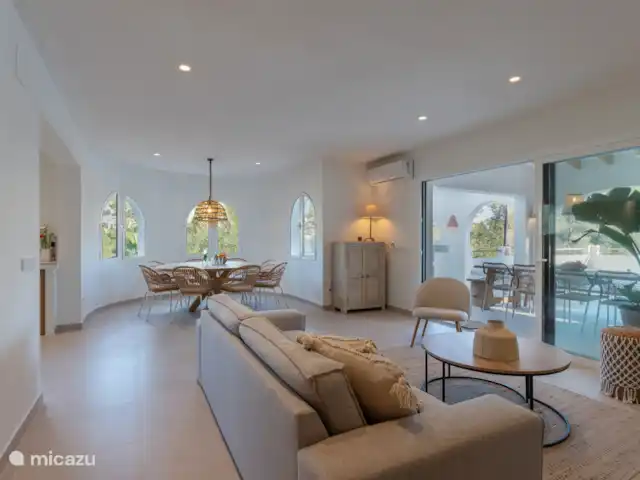 Villa del Valle en España, Costa Blanca, Benissa - villa Acogedora sala de estar en la villa de vacaciones