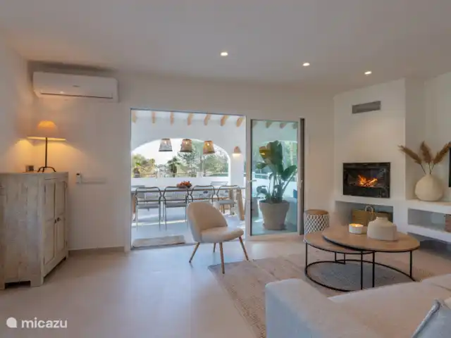 Villa del Valle en España, Costa Blanca, Benissa - villa Villa Soleá benissa con chimenea