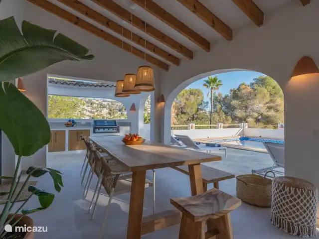 Villa del Valle en España, Costa Blanca, Benissa - villa Acogedora sala de estar