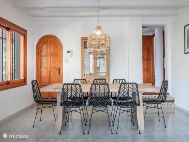 Villa Nij Tsjin | Espagne, Costa Blanca, Jávea - villa Table à manger avec 8 chaises
