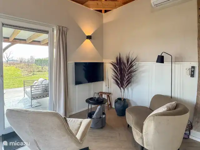 Séjour unique en pleine nature | Pays-Bas, Brabant-Septentrional, Made - ferme Coin salon à l’aspect chaleureux