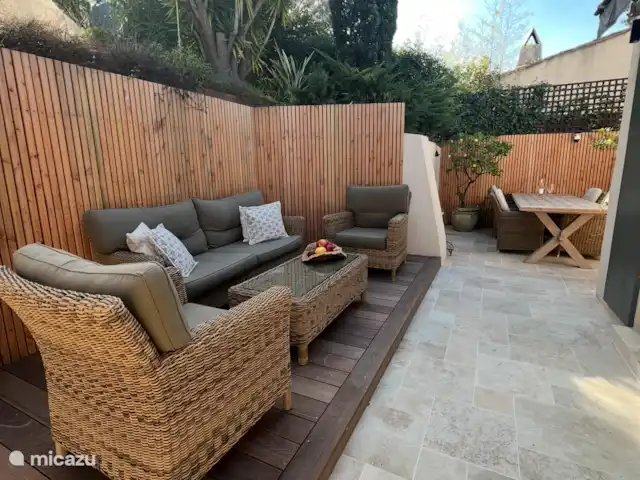 Location de Vacances France, Côte d'Azur, Cogolin, maison de vacances - Maison LouLou Terrasse privée en façade