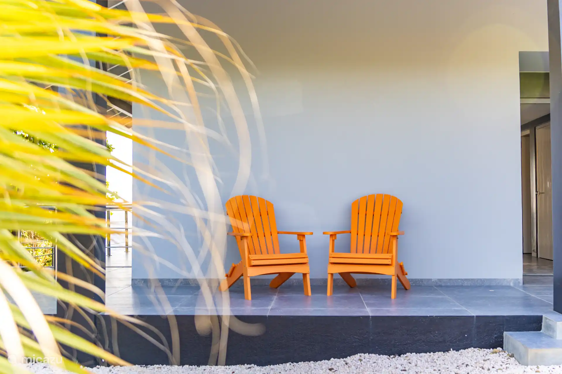 Platz an der Haustür