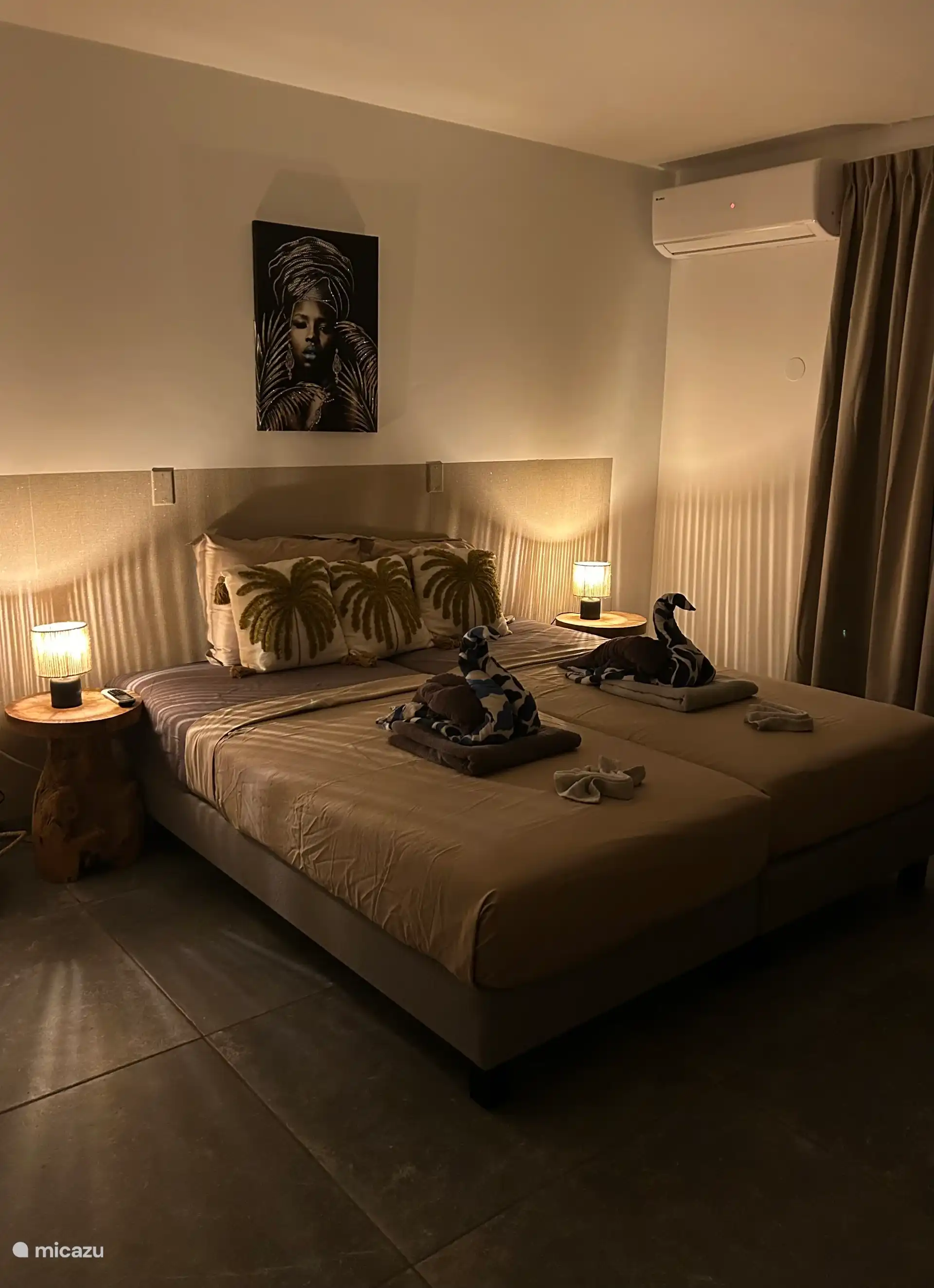 2e slaapkamer op de begane grond