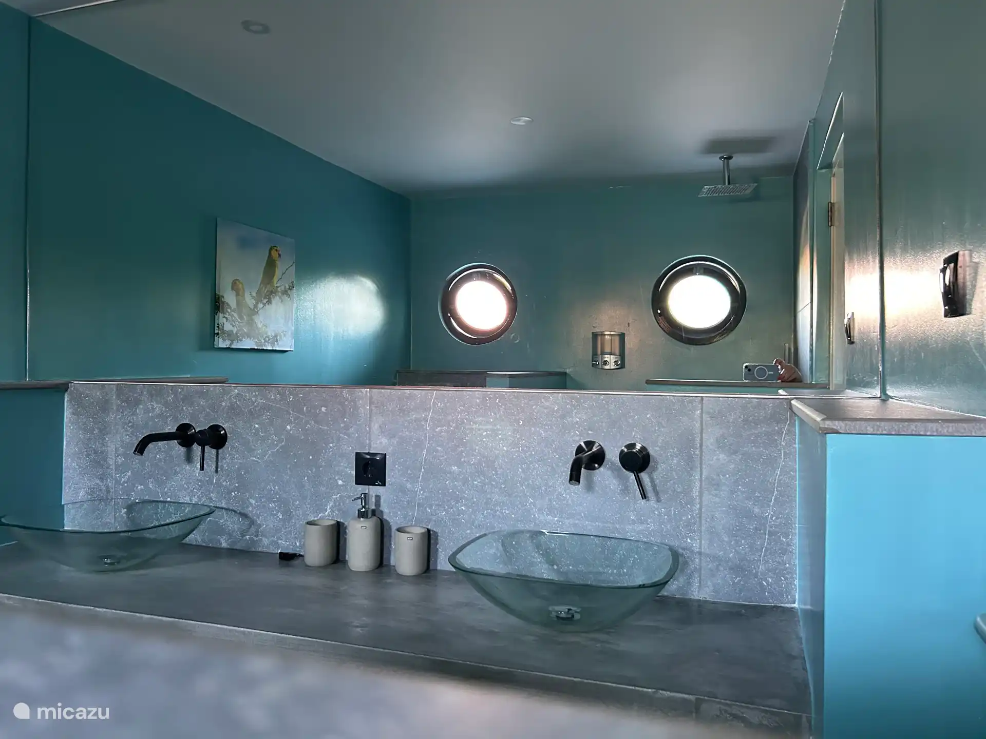 Badezimmer im Gästehaus