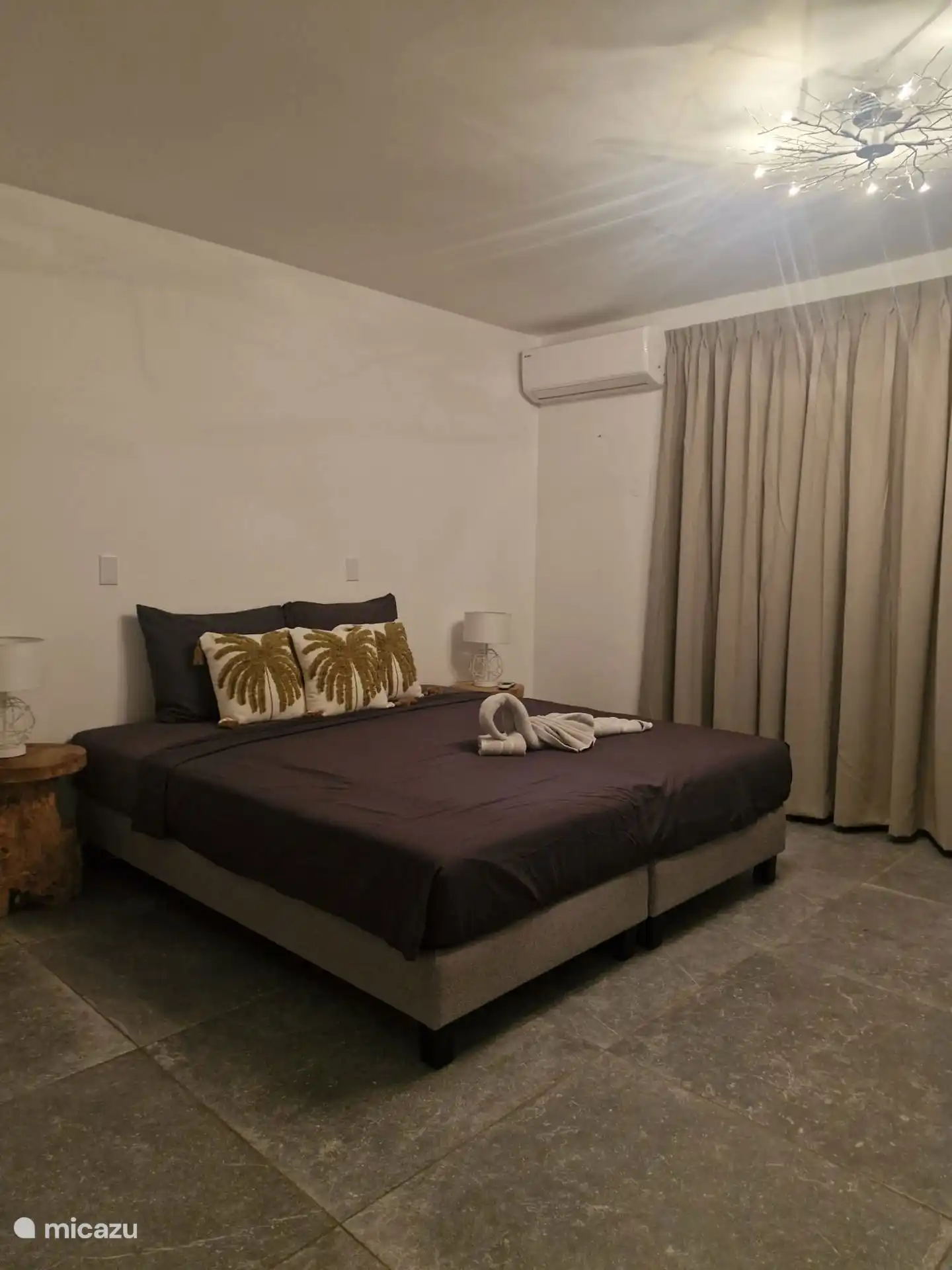 Das zweite Schlafzimmer im Erdgeschoss