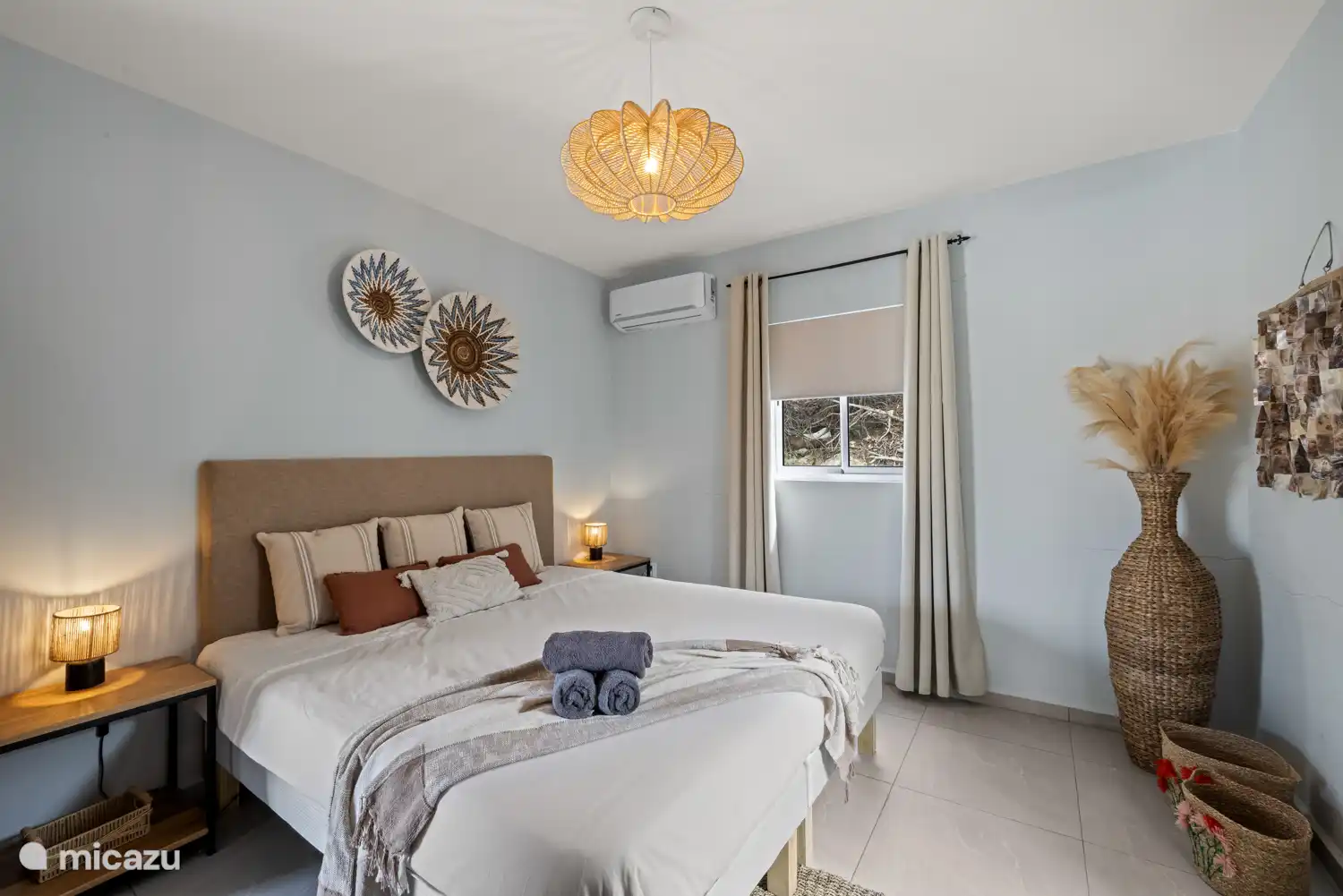 Spacious bedroom