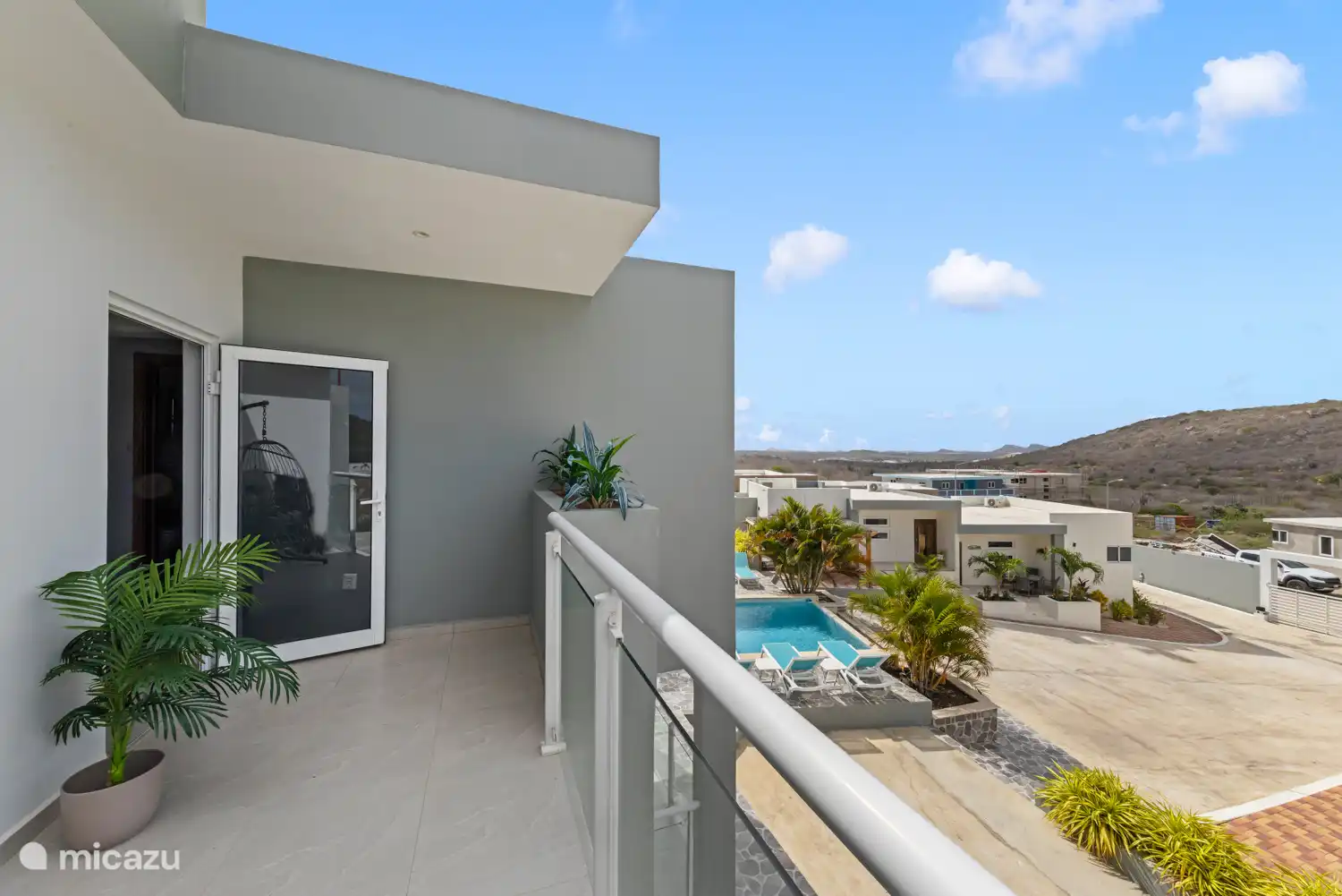 Balcony with a view