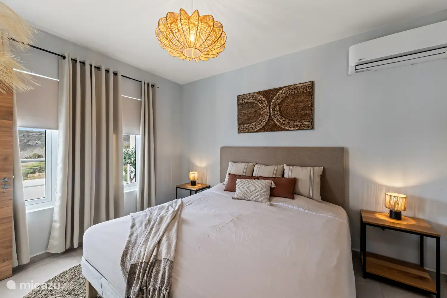 Spacious bedroom