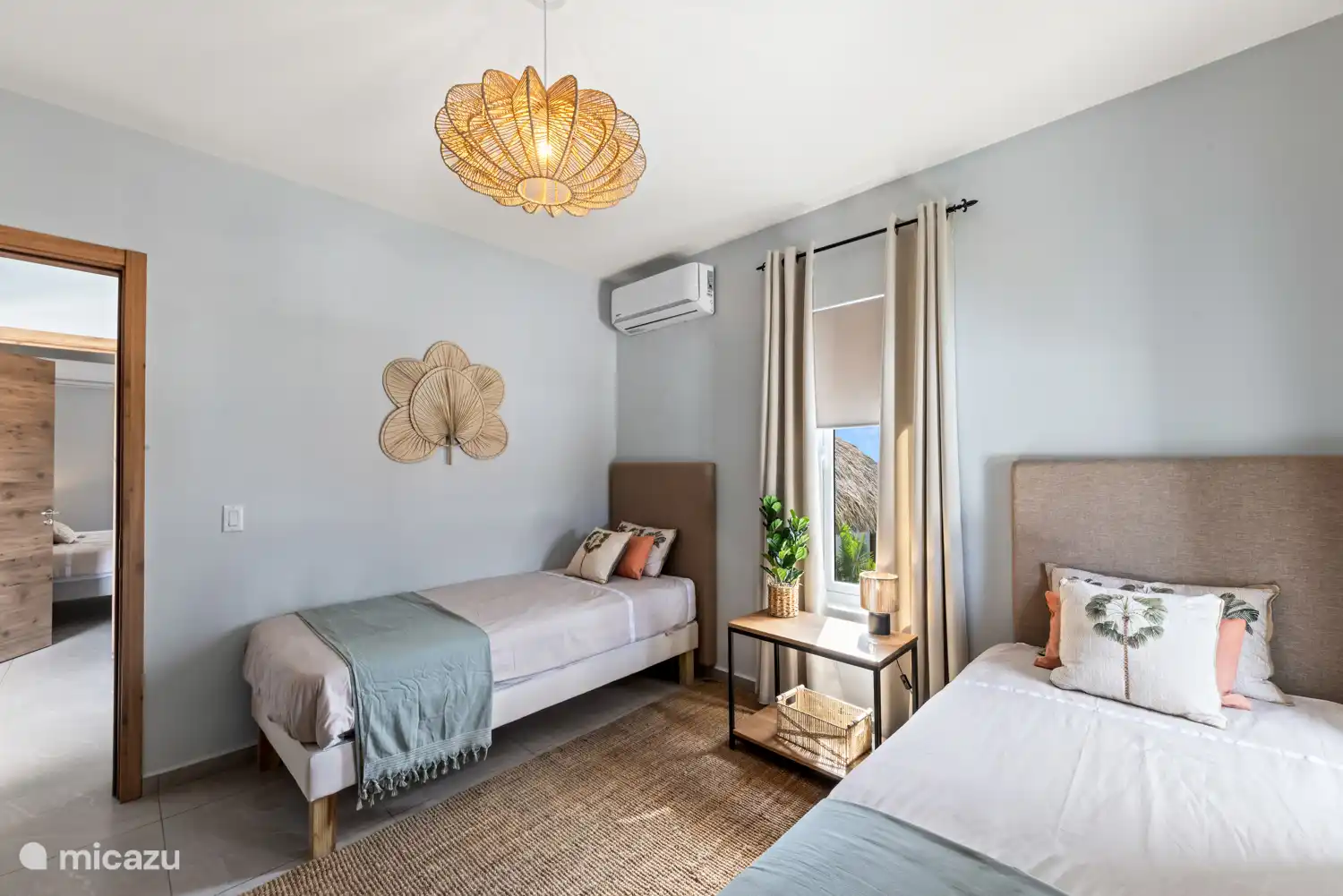 Spacious bedroom