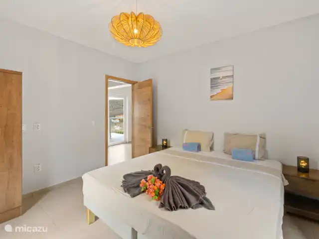 Casa Flamingo | Curaçao, Banda Abou (ouest), Big Mountain - maison mitoyenne Chambre 2