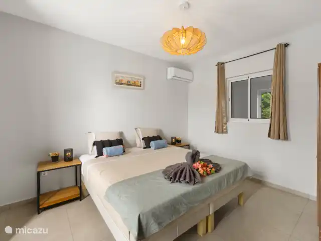 Casa Flamingo | Curaçao, Banda Abou (ouest), Big Mountain - maison mitoyenne Slaapkemer 1