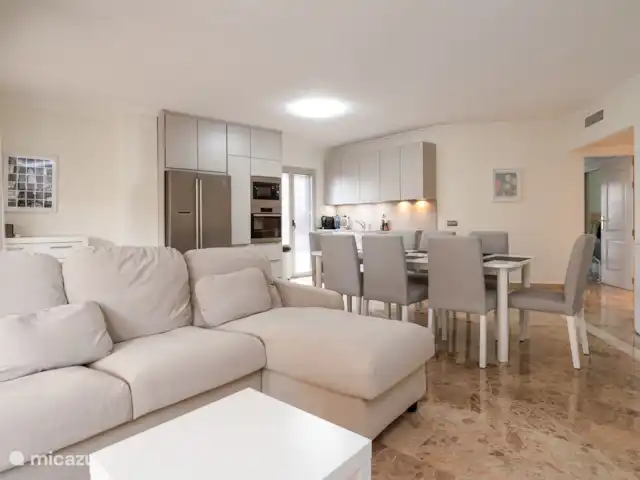 Location de Vacances Espagne, Costa del Sol, San Pedro de Alcántara, appartement - Jazmines - Appartement 4 chambres  Salon, salle à manger et cuisine