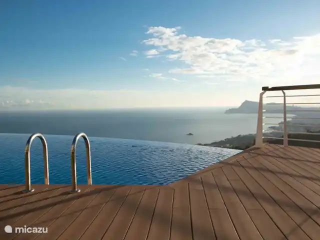 Panorama del Mar huren in Spanje, Costa Blanca, Altea - appartement Panorama del Mar - Gemeenschappelijk zwembad.