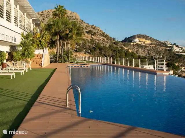 Panorama del Mar huren in Spanje, Costa Blanca, Altea - appartement Panorama del Mar - Gemeenschappelijk zwembad.