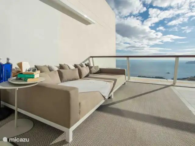 Panorama del Mar huren in Spanje, Costa Blanca, Altea - appartement Panorama del Mar - Privé terras, half overdekt met panoramisch zicht.