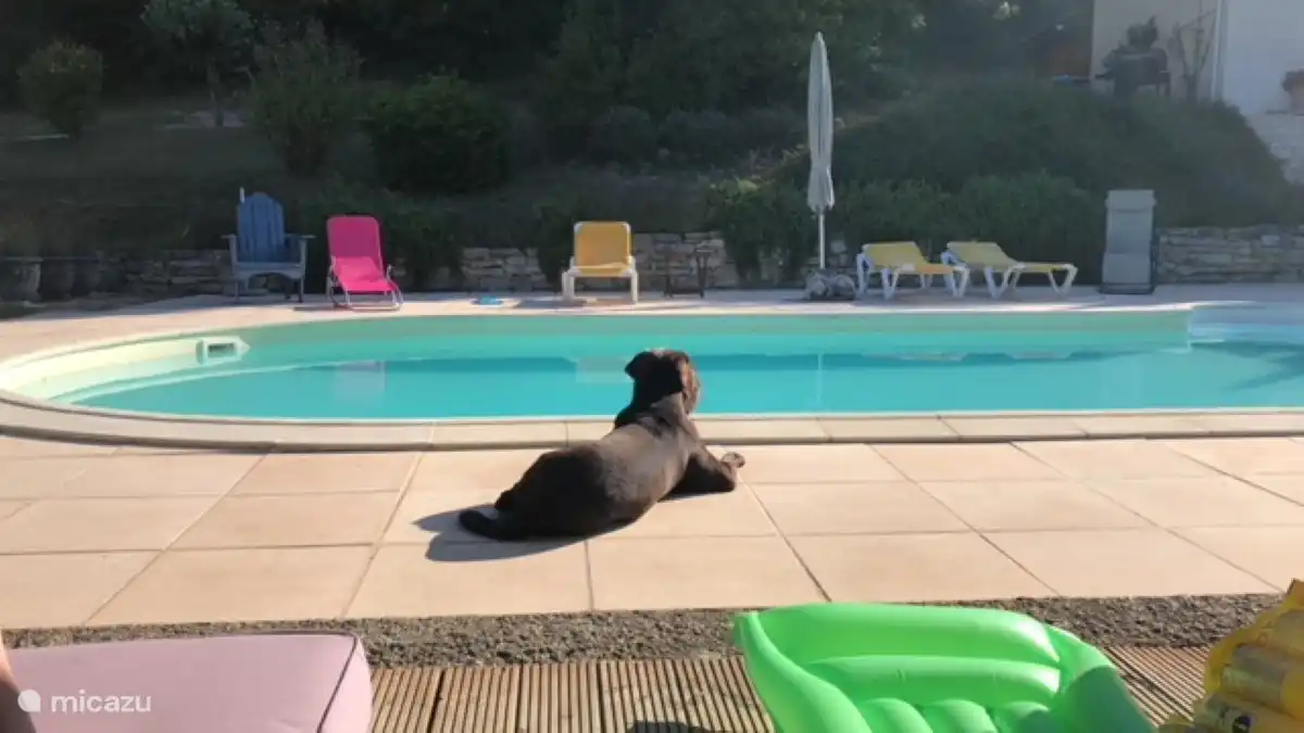 À la piscine