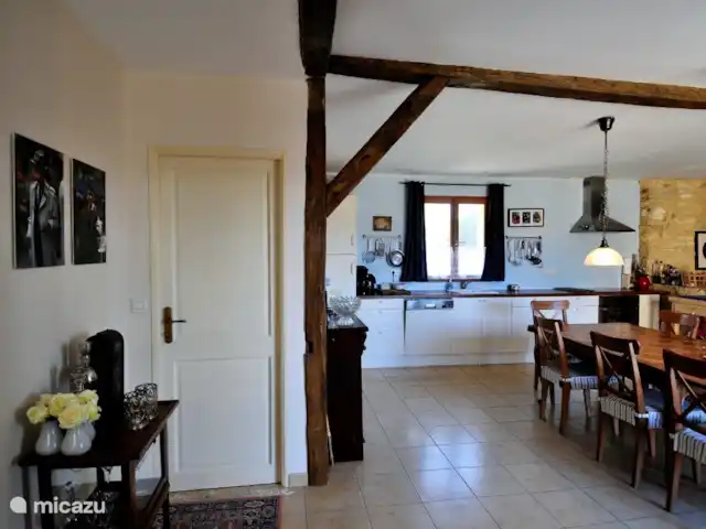 Margarita en Francia, Lot,  Salviac - casa vacacional La cocina