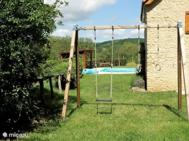 Margarita en Francia, Lot,  Salviac - casa vacacional Columpios