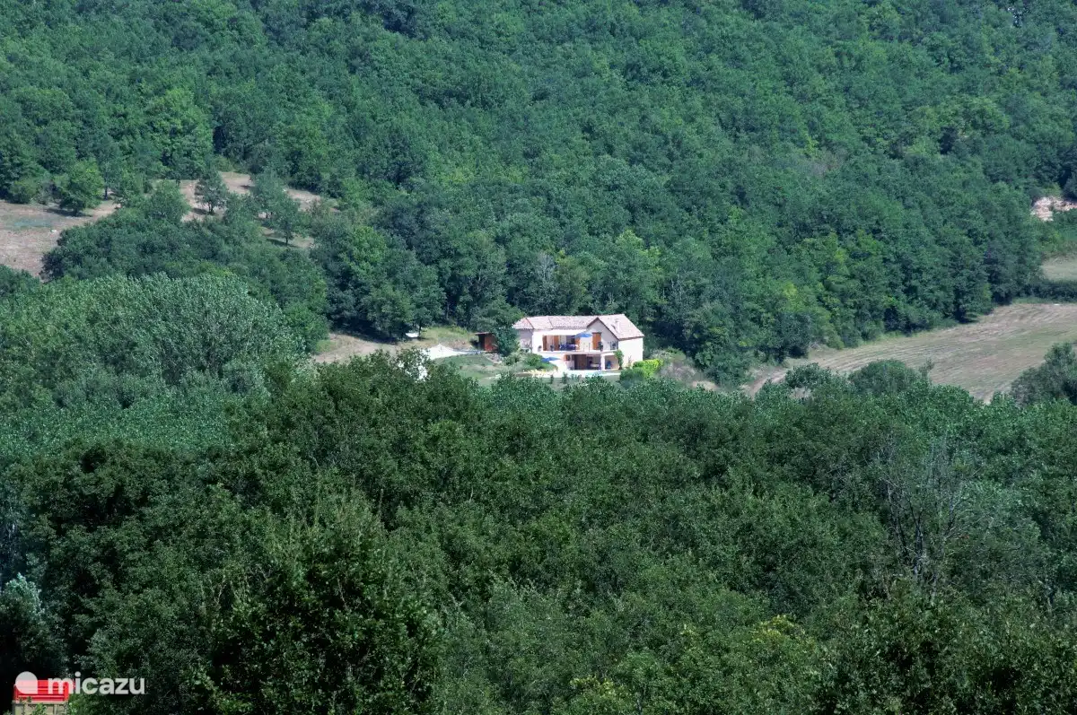 La maison vue d’en haut
