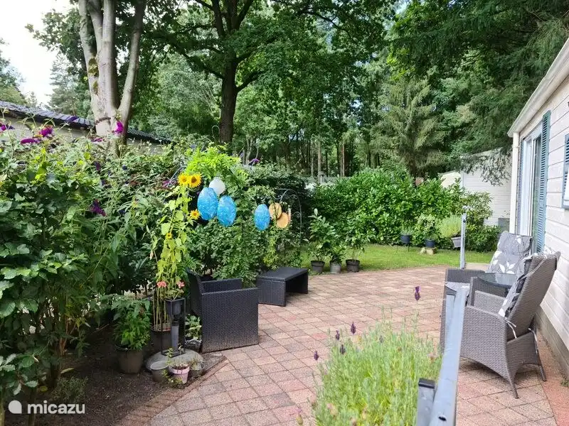 Hier können Sie in der Sonne sitzen.