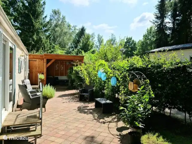 chalet en Países Bajos, Güeldres, Wissel – Veluwe Coqueteo Terraza soleada