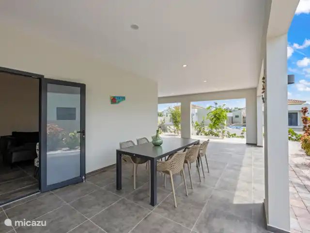 Villa Jasmijn avec piscine privée  | Curaçao, Curaçao-Centre, Willemstad - villa Table à manger d’extérieur