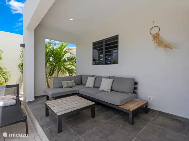 Villa Jasmijn avec piscine privée  | Curaçao, Curaçao-Centre, Willemstad - villa Coin salon extérieur