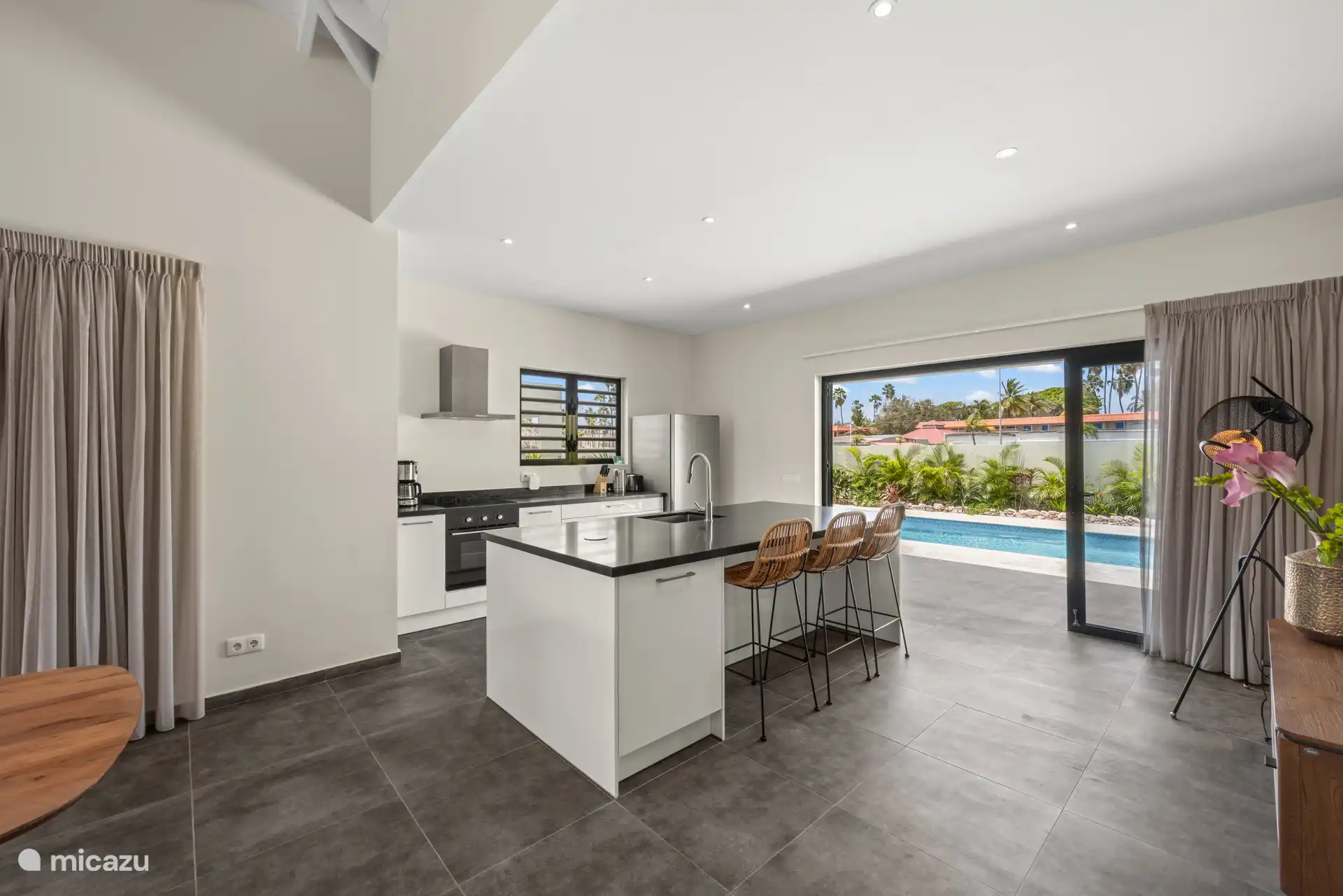 Cuisine et îlot de cuisine 