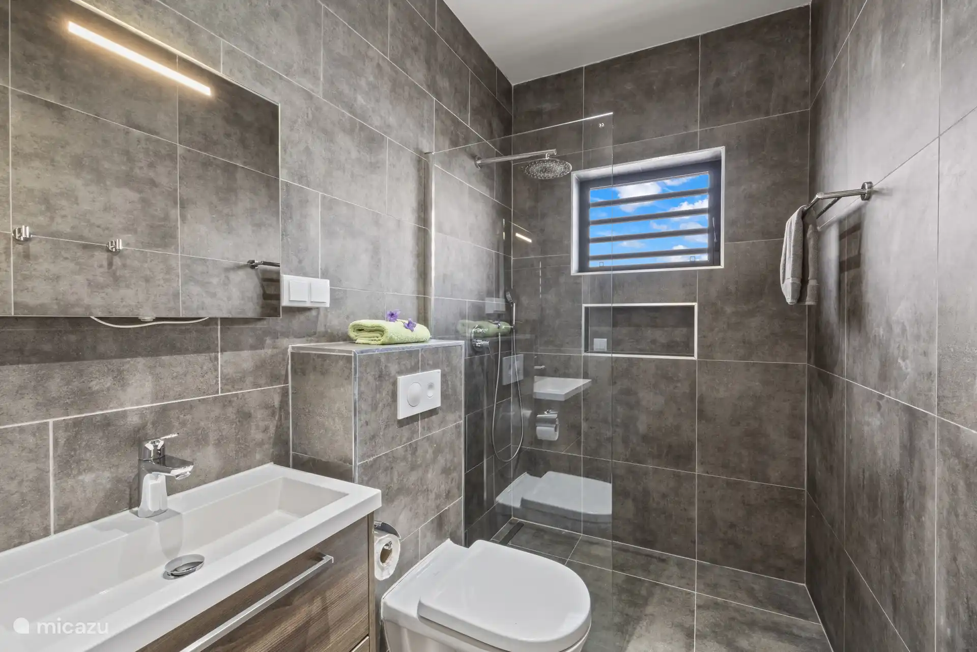 salle de bain séparée 