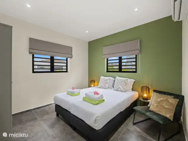 Villa Amber con piscina privada  en Curazao, Curazao Centro, Willemstad - villa Dormitorio principal