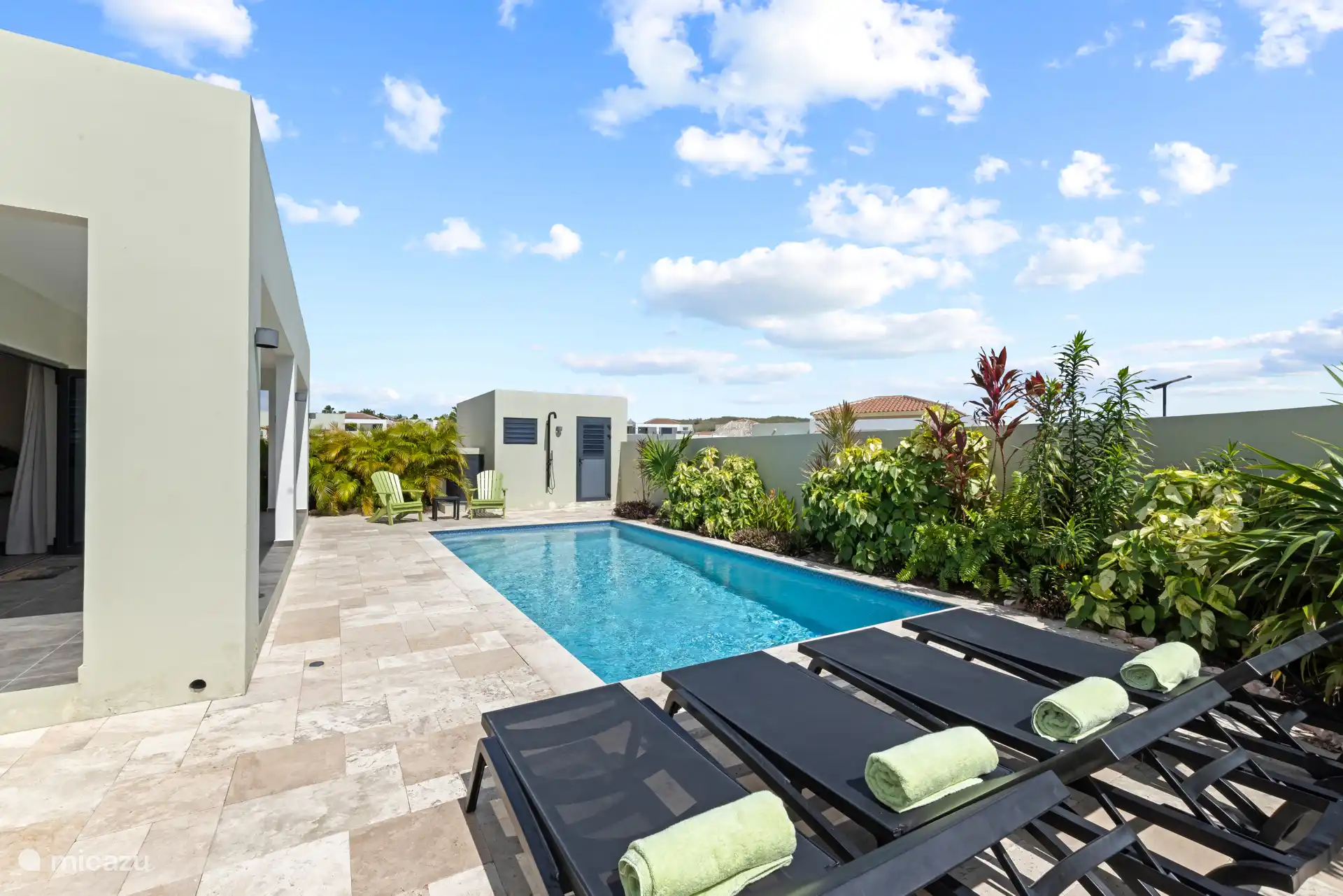 villa, Saliña, Curazao Centro, Curazao - Villa Amber con piscina privada 