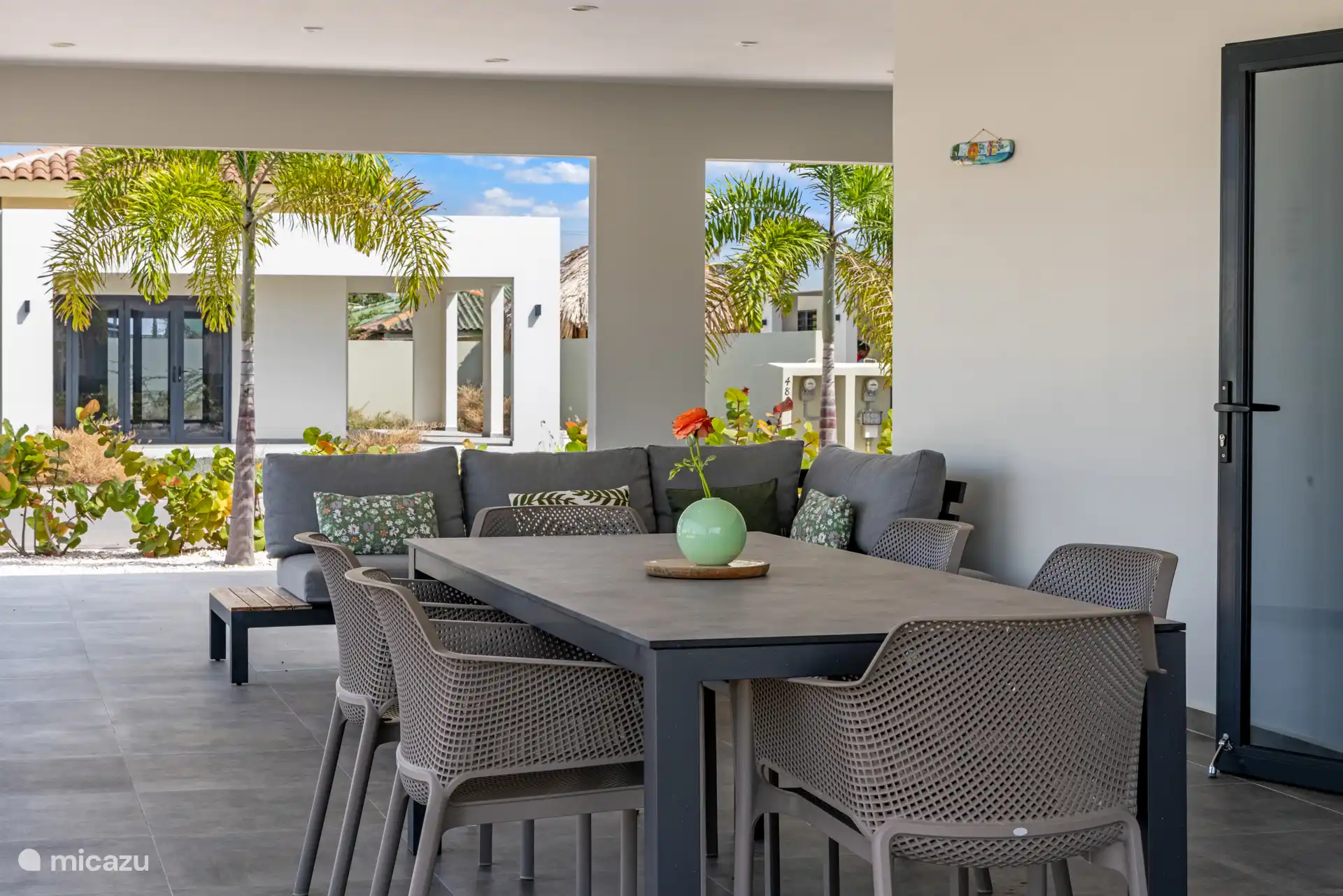 Sitzbereich im Freien 